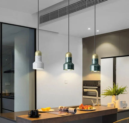 Pendant lamp RANIA by Rodesigne — brass modern pendant light, custom designer lighting by RODESIGNE