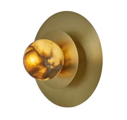 Wall Sconce EKTOR — brass wall sconce lamp, designer lighting by RODESIGNE