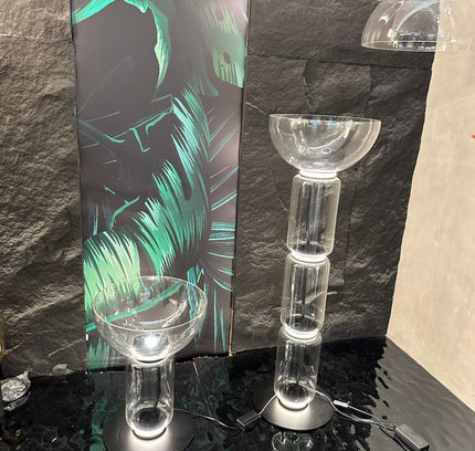 Floor lamp KRUKKE by Rodesigne — glass designer floor lamp by RODESIGNE