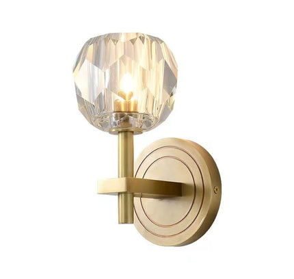 Wall lamp (Sconce) DENOLIA by Rodesigne — brass wall sconce lamp, designer lighting by RODESIGNE