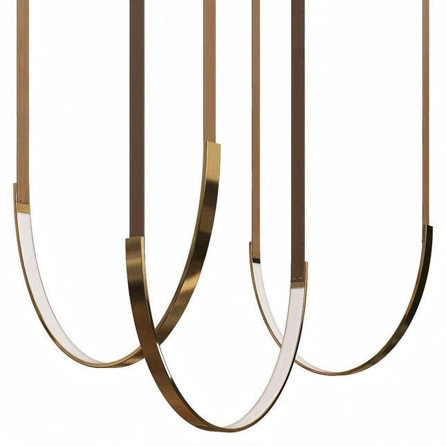 Chandelier U-SPECTRUM — designer chandelier, custom lighting by RODESIGNE