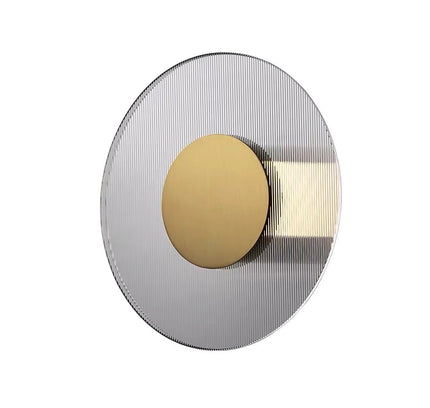 Wall Sconce LUXURE CIRCLE — brass wall sconce lamp, designer lighting by RODESIGNE