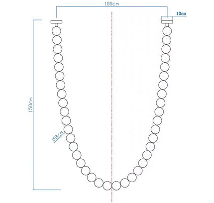 Chandelier BEADS by Rodesigne