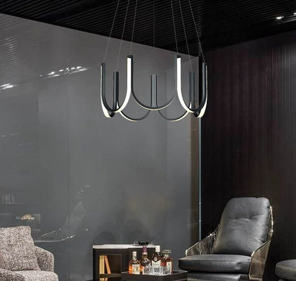 Chandelier ARGUSTA — designer chandelier, custom lighting by RODESIGNE