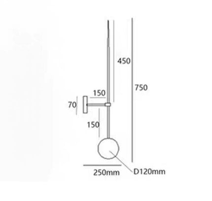 Wall Sconce TAURUS — wall sconce lamp, designer lighting by RODESIGNE