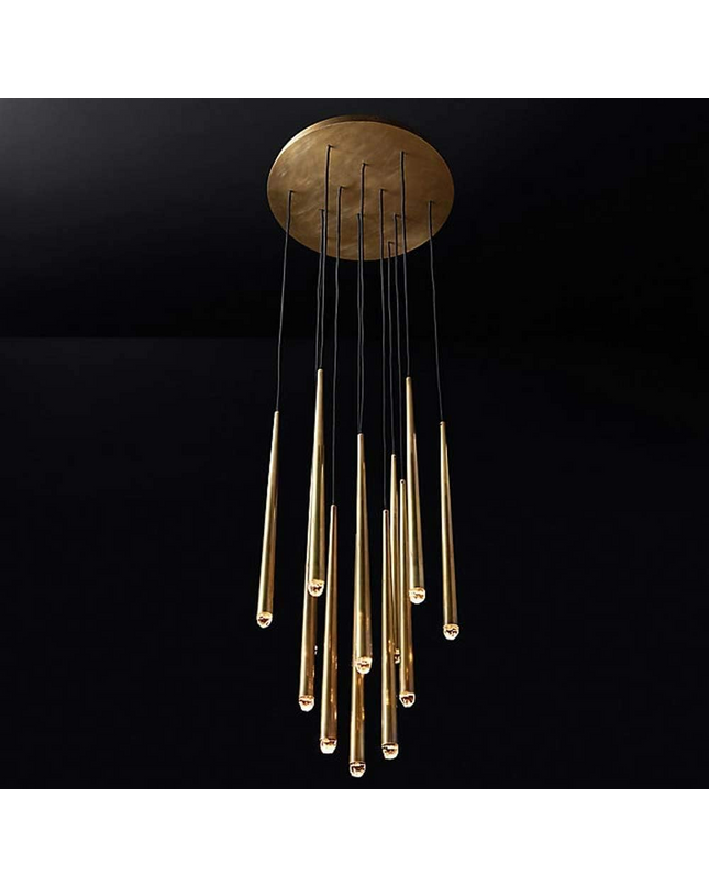 Chandelier ZINNA — designer chandelier, custom lighting by RODESIGNE