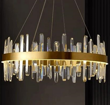 Chandelier RASSERO by Rodesigne — brass designer chandelier, custom lighting by RODESIGNE