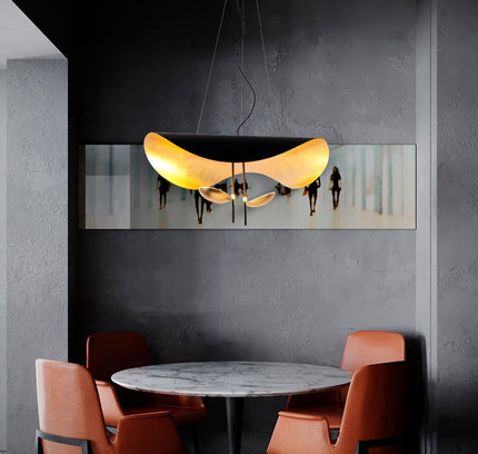 Pendant Light BATSY DOUBLE — modern pendant light, custom designer lighting by RODESIGNE