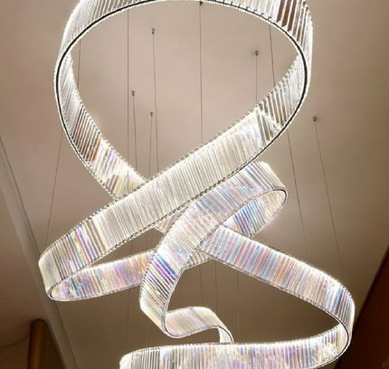 Chandelier GERSEY — designer chandelier, custom lighting by RODESIGNE