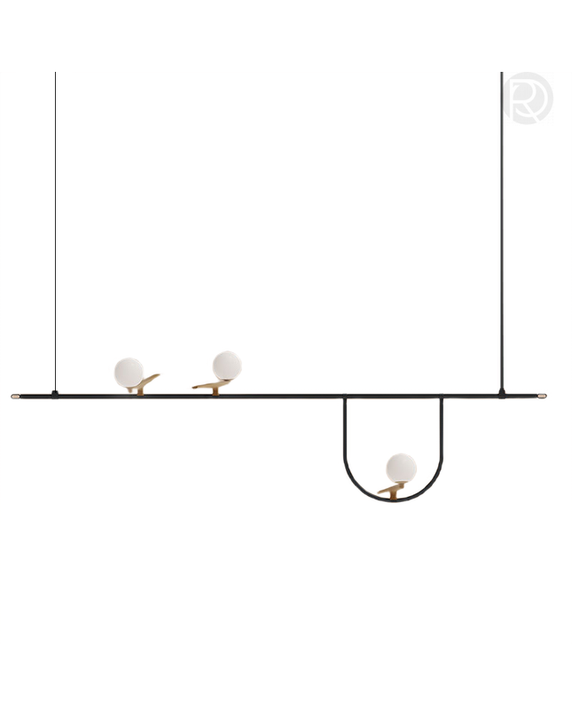 Chandelier YANZI — designer chandelier, custom lighting by RODESIGNE