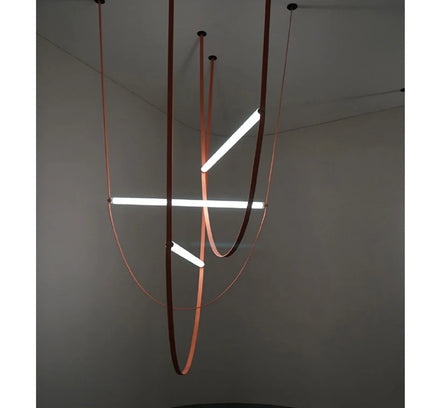 Pendant Light LINEWIRE — modern pendant light, custom designer lighting by RODESIGNE