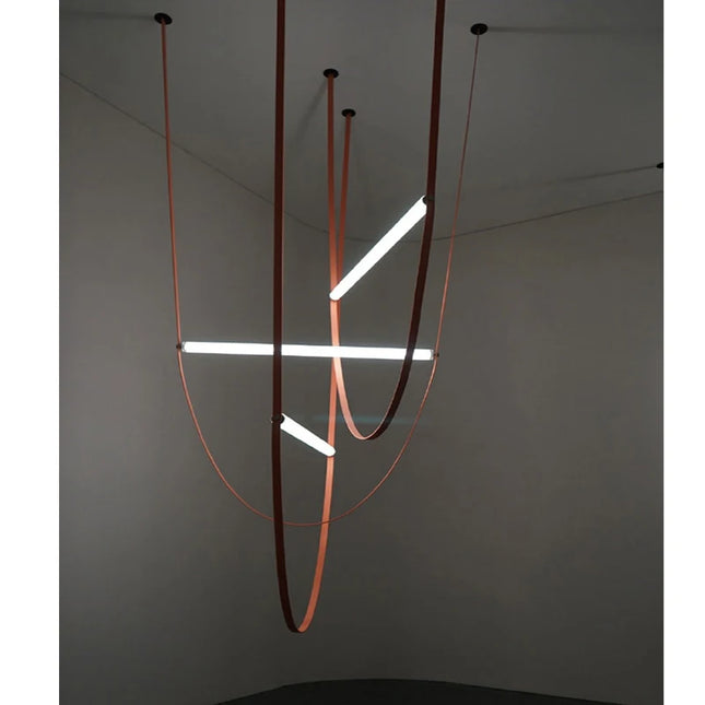 Pendant Light LINEWIRE — modern pendant light, custom designer lighting by RODESIGNE