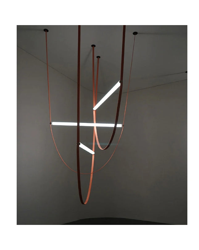 Pendant Light LINEWIRE — modern pendant light, custom designer lighting by RODESIGNE