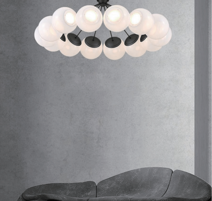 Chandelier KIRSAL — designer chandelier, custom lighting by RODESIGNE