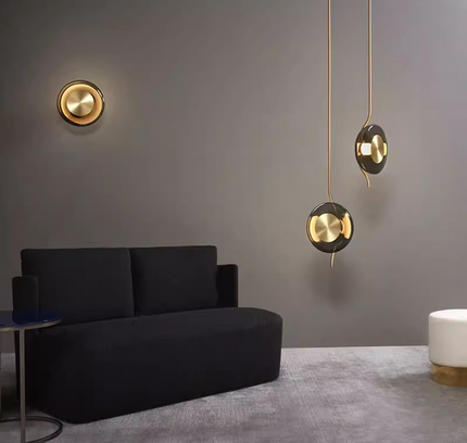 Wall Sconce SURRENDER — brass wall sconce lamp, designer lighting by RODESIGNE