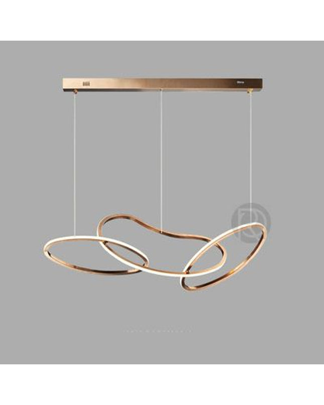 Chandelier CURVED RINGS by Rodesigne