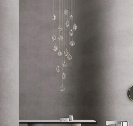 Chandelier GERUNA — designer chandelier, custom lighting by RODESIGNE