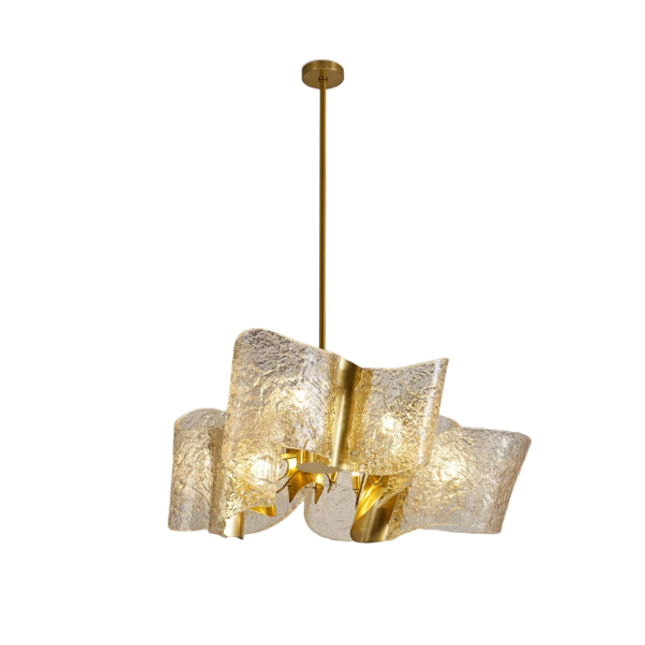 Chandelier ZAPLAN — designer chandelier, custom lighting by RODESIGNE