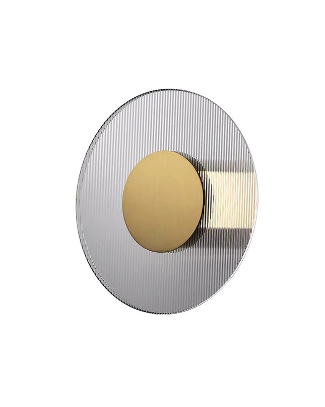Wall Sconce LUXURE CIRCLE — brass wall sconce lamp, designer lighting by RODESIGNE