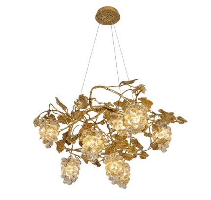 Chandelier GRAPPENA — designer chandelier, custom lighting by RODESIGNE