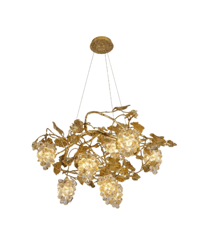Chandelier GRAPPENA — designer chandelier, custom lighting by RODESIGNE