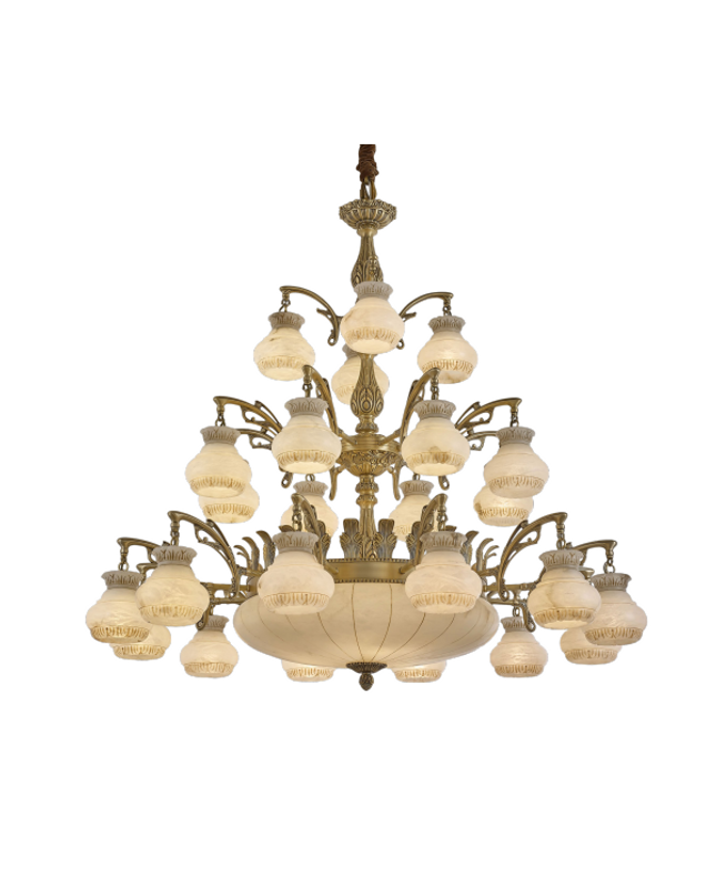 Chandelier DILVIN — designer chandelier, custom lighting by RODESIGNE