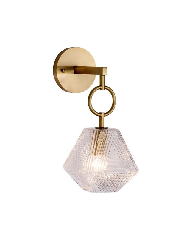 Wall Sconce ELY — brass wall sconce lamp, designer lighting by RODESIGNE
