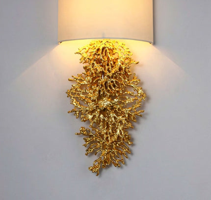 Wall Sconce CORALLO — brass wall sconce lamp, designer lighting by RODESIGNE