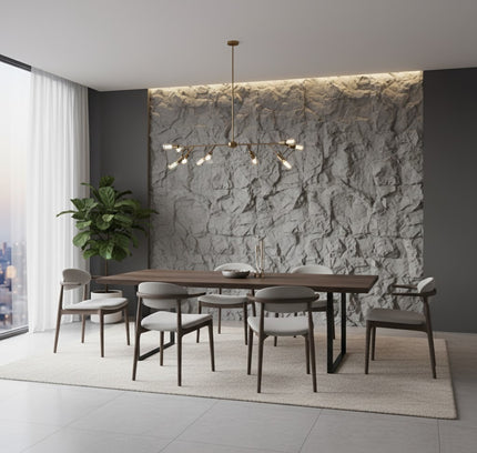 Panel ROCK WALL SP — decorative acoustic wall panel, sound absorption by RODESIGNE