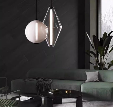 Pendant Light WYRESY — modern pendant light, custom designer lighting by RODESIGNE