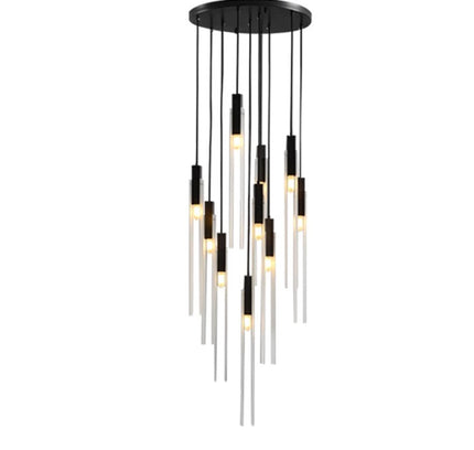 Chandelier TALLISTER — designer chandelier, custom lighting by RODESIGNE