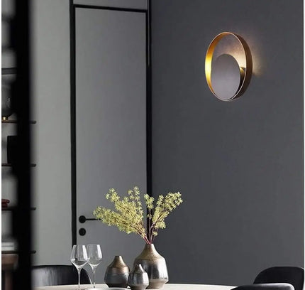 Wall lamp (Sconce) CIRCLE by Rodesigne — brass wall sconce lamp, designer lighting by RODESIGNE