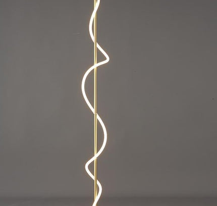 Floor Lamp TRACER TWISTED — designer floor lamp by RODESIGNE