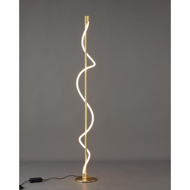 Floor Lamp TRACER TWISTED — designer floor lamp by RODESIGNE