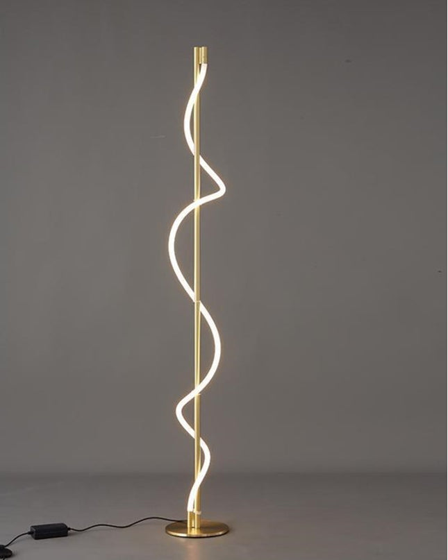 Floor Lamp TRACER TWISTED — designer floor lamp by RODESIGNE