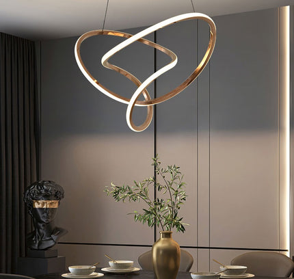 Chandelier NORVING by Rodesigne — brass designer chandelier, custom lighting by RODESIGNE