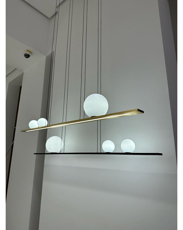 Chandelier ITACHA by Rodesigne — brass designer chandelier, custom lighting by RODESIGNE
