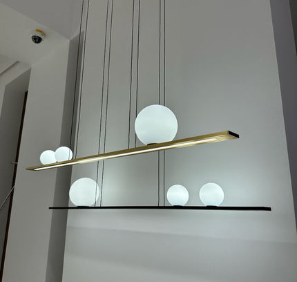 Chandelier ITACHA — designer chandelier, custom lighting by RODESIGNE