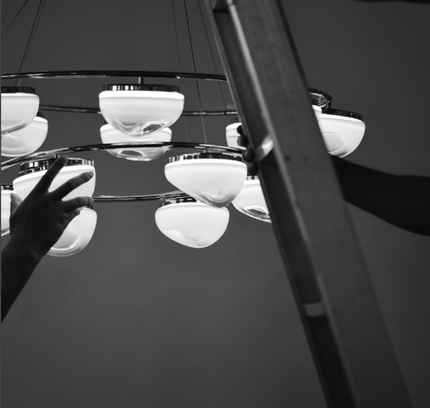 Chandelier ADONNY — designer chandelier, custom lighting by RODESIGNE