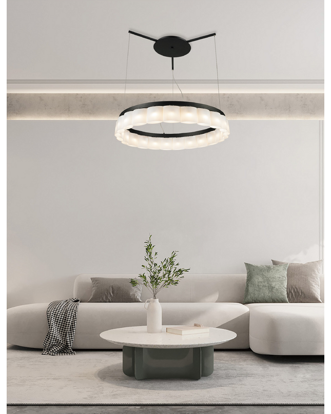Chandelier PARESTA — designer chandelier, custom lighting by RODESIGNE