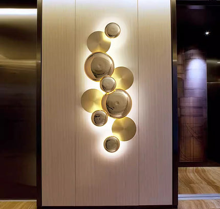 Wall Sconce ELKESTA — brass wall sconce lamp, designer lighting by RODESIGNE