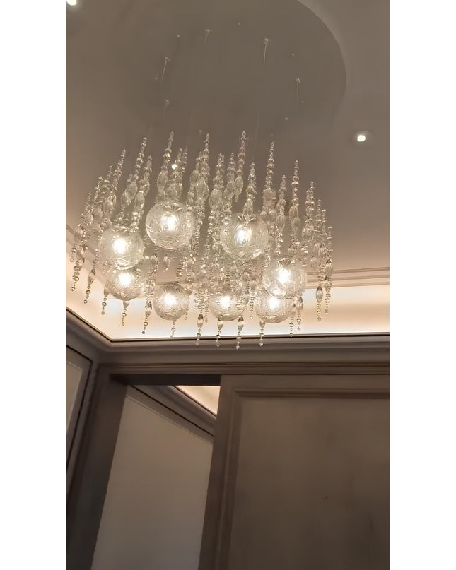 Chandelier ONTARES — designer chandelier, custom lighting by RODESIGNE