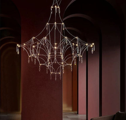 Chandelier KERTER — designer chandelier, custom lighting by RODESIGNE