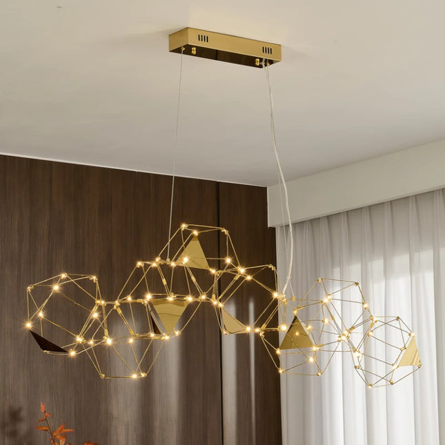 Chandelier ZUNDA — designer chandelier, custom lighting by RODESIGNE