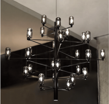 Chandelier FAY — designer chandelier, custom lighting by RODESIGNE