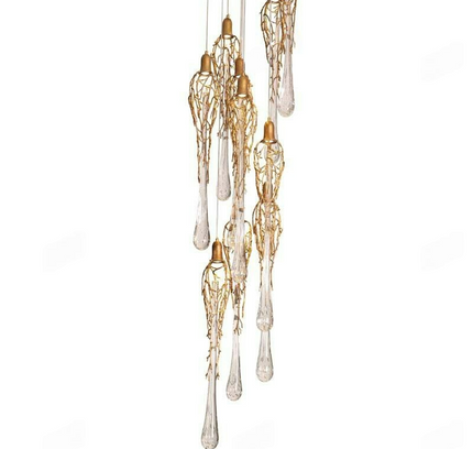 Chandelier BASSARDE — designer chandelier, custom lighting by RODESIGNE