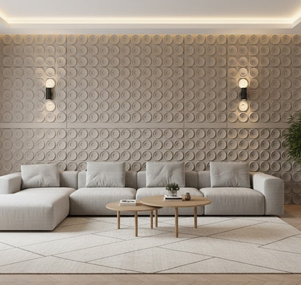 Panel CHORD TYPE — decorative acoustic wall panel, sound absorption by RODESIGNE