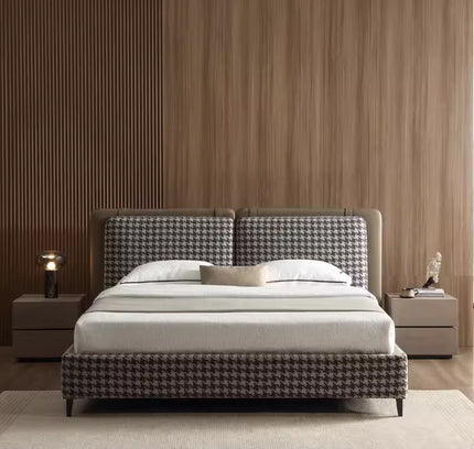 Bed LEKSA — designer bed, custom furniture by RODESIGNE