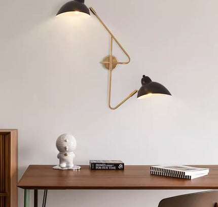 Wall Sconce POSTELA — brass wall sconce lamp, designer lighting by RODESIGNE