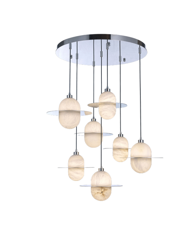 Chandelier ARROYO — designer chandelier, custom lighting by RODESIGNE